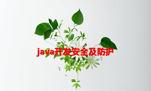 Java开发安全及防护