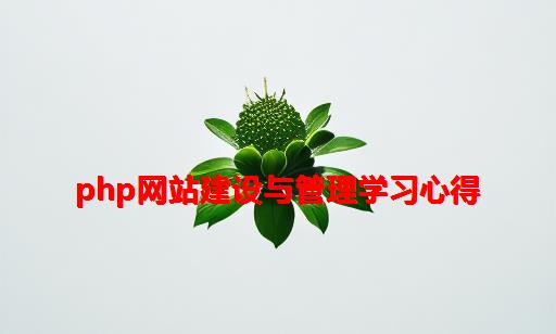 PHP网站建设与管理学习心得