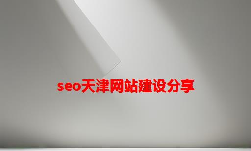 SEO天津网站建设分享