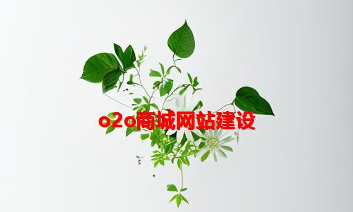 o2o商城网站建设