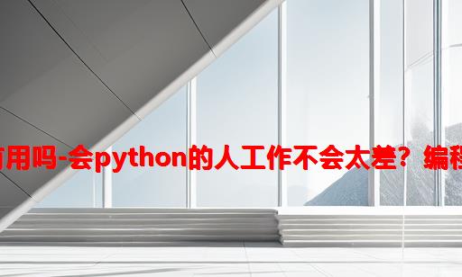 python学了真的很有用吗-会Python的人工作不会太差？编程课真的有必要学吗？