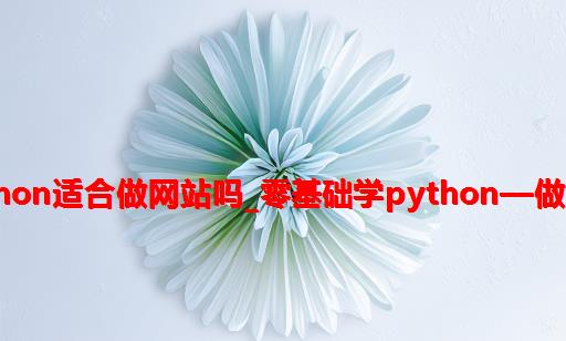 python适合做网站吗_零基础学python—做网站