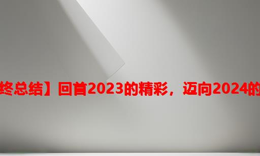 【年终总结】回首2023的精彩，迈向2024的未来