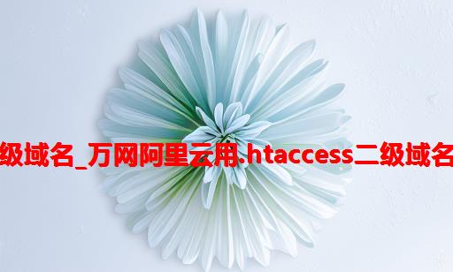 万网绑定二级域名_万网阿里云用.htaccess二级域名绑定子目录