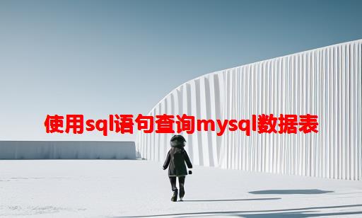 使用SQL语句查询MySQL数据表