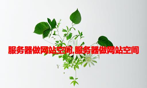 服务器做网站空间,服务器做网站空间