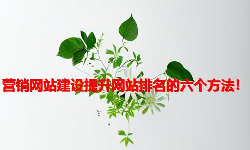 营销网站建设提升网站排名的六个方法！